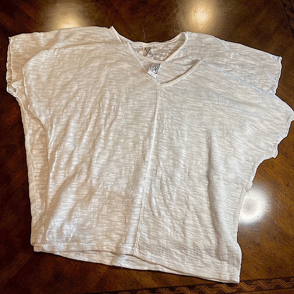 Cute white sheer tops.